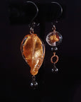 Venetian Glass Earrings - One of a Kind