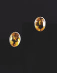 Sunshine Citrine Post Earrings