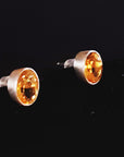 Sunshine Citrine Post Earrings