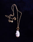 Sacred Mountain Fireball Pearl Pendant