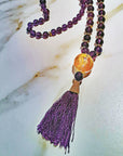 Amethyst Rope Necklace