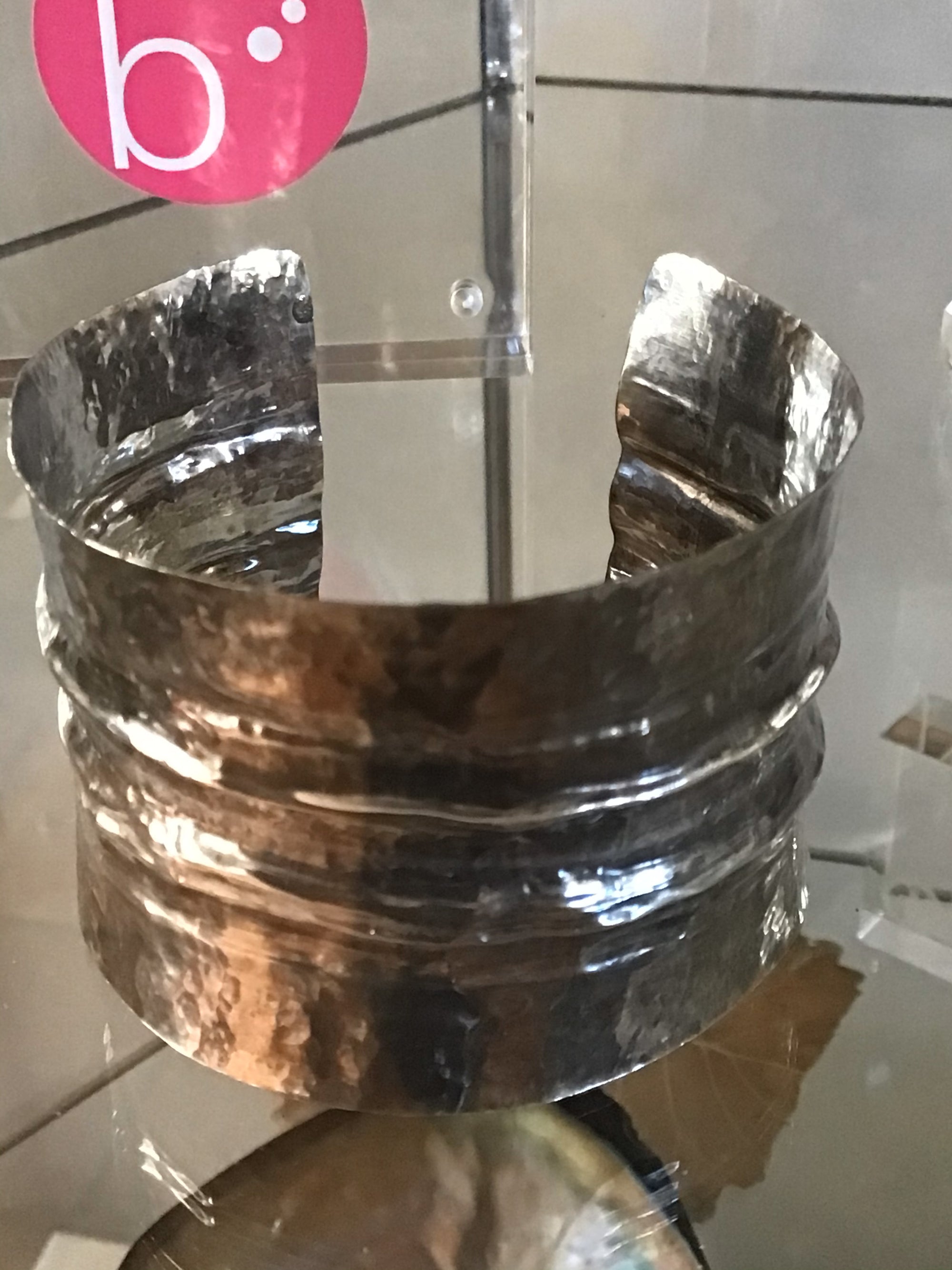 Patina Sterling Silver Cuff FOLD-FORM Technique