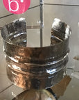 Patina Sterling Silver Cuff FOLD-FORM Technique