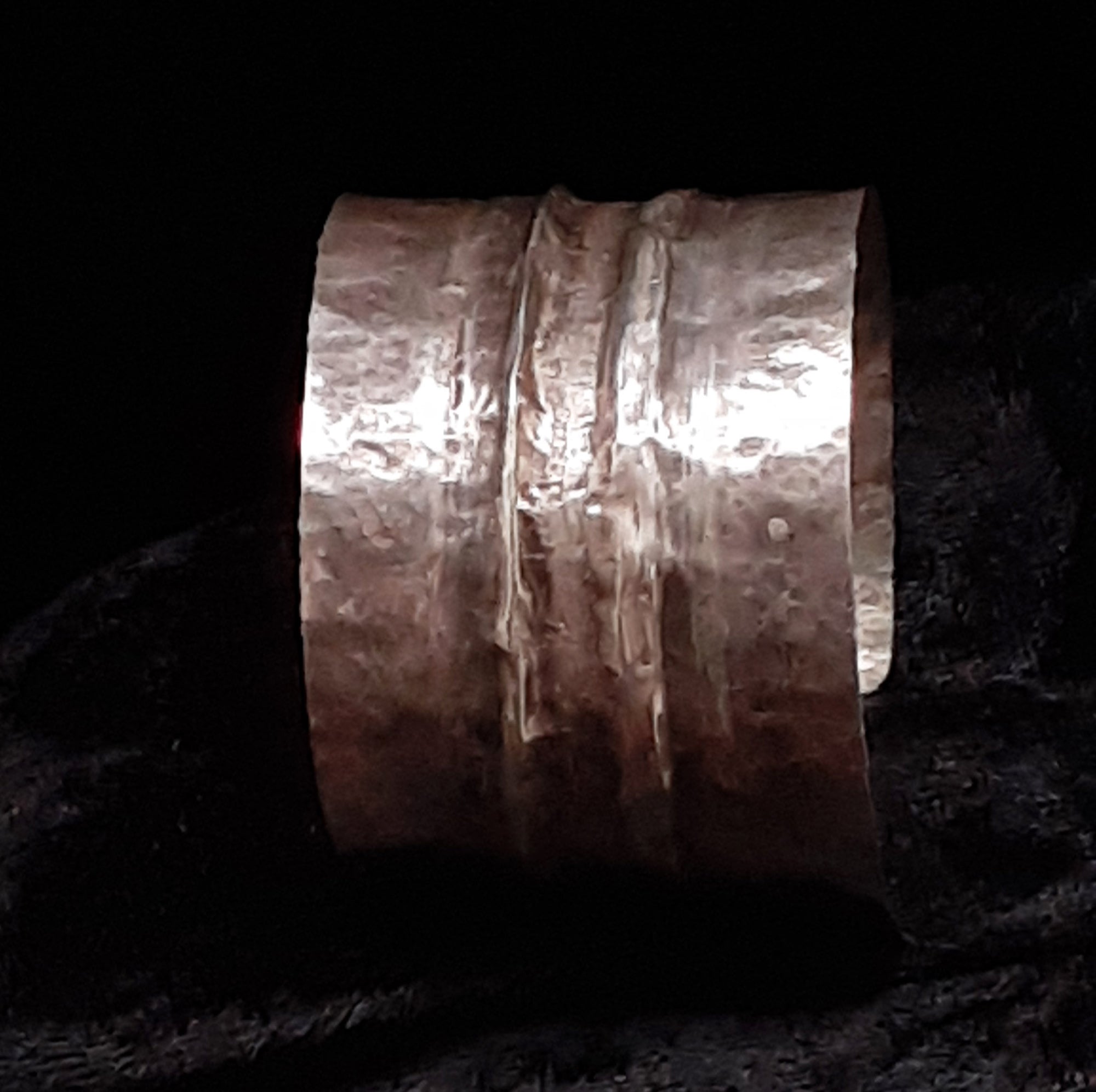 Patina Sterling Silver Cuff FOLD-FORM Technique