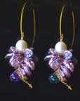 Abundance Petal Pearl Earrings