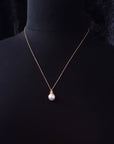 South Sea Pearl 22K Diamond Pendant