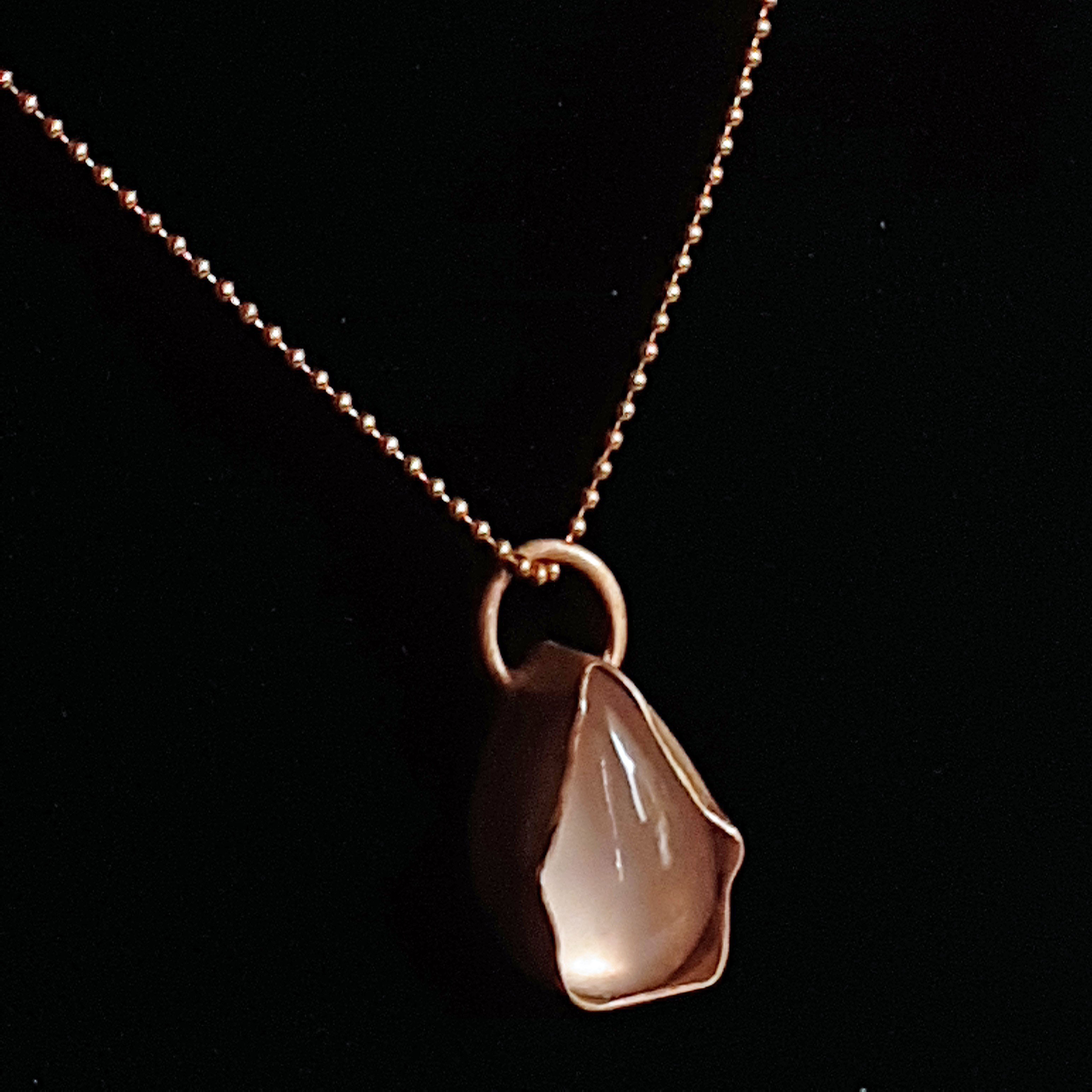 Nebula - Pink Moonstone Drop Pendant – bhwydesigns...luxurious gemstone ...