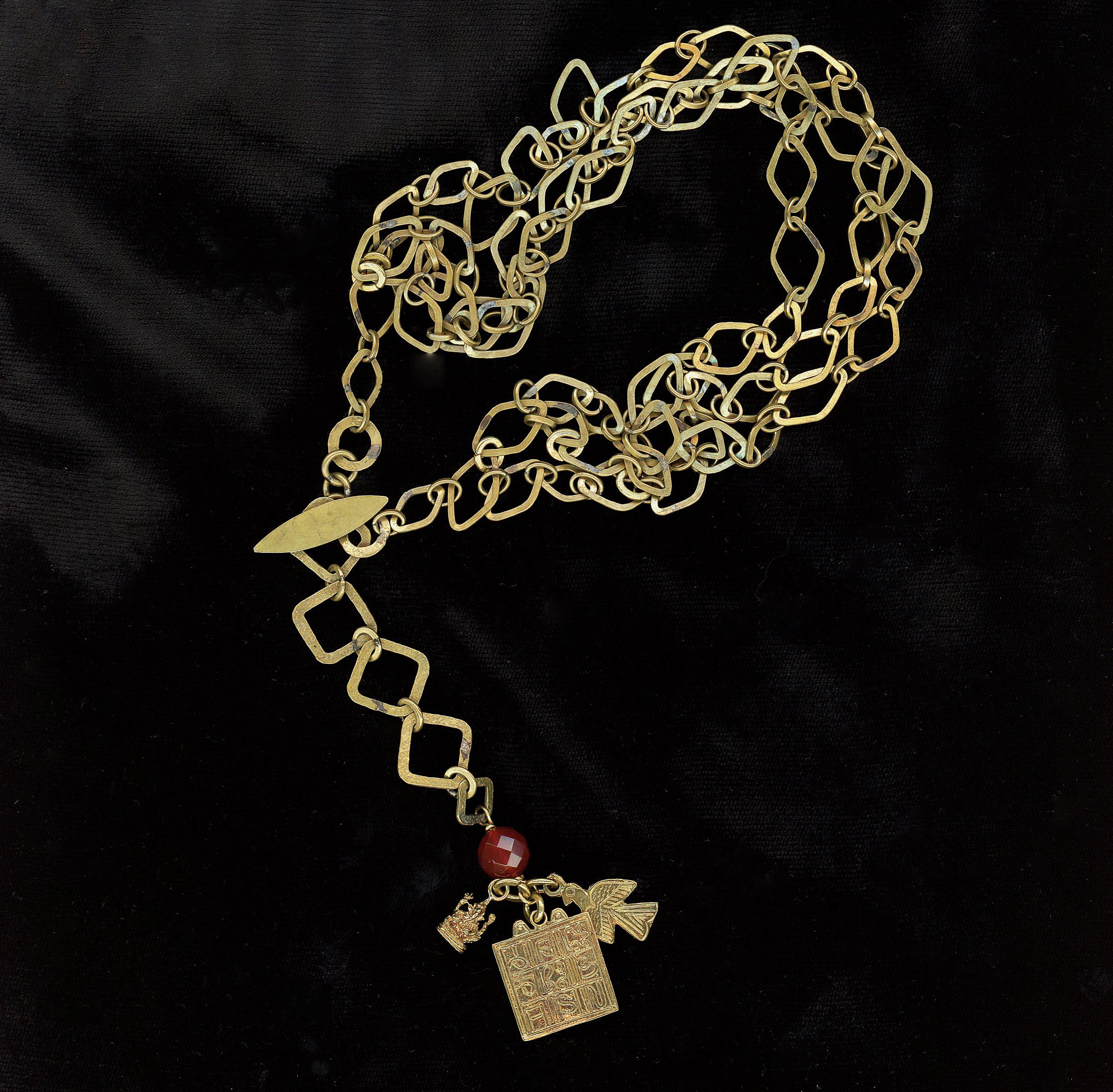 Brass Magical Charm Necklace