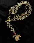 Brass Magical Charm Necklace