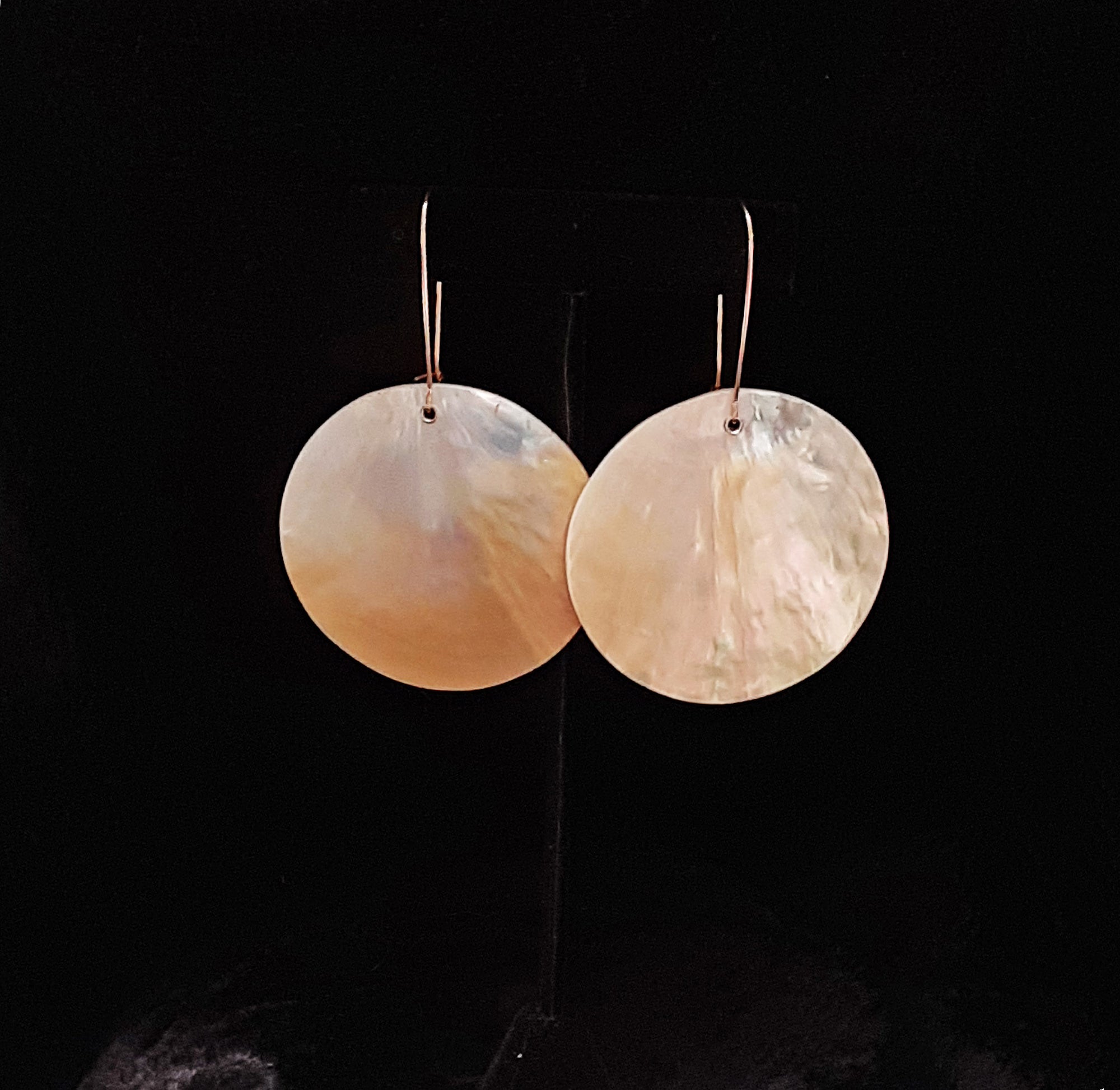 South Sea Shell Earring with Silver
